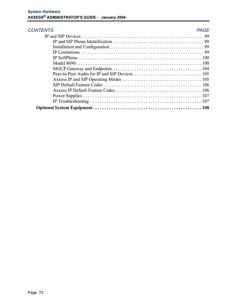 Inter-Tel Axxess User Manual | Page 88 / 342