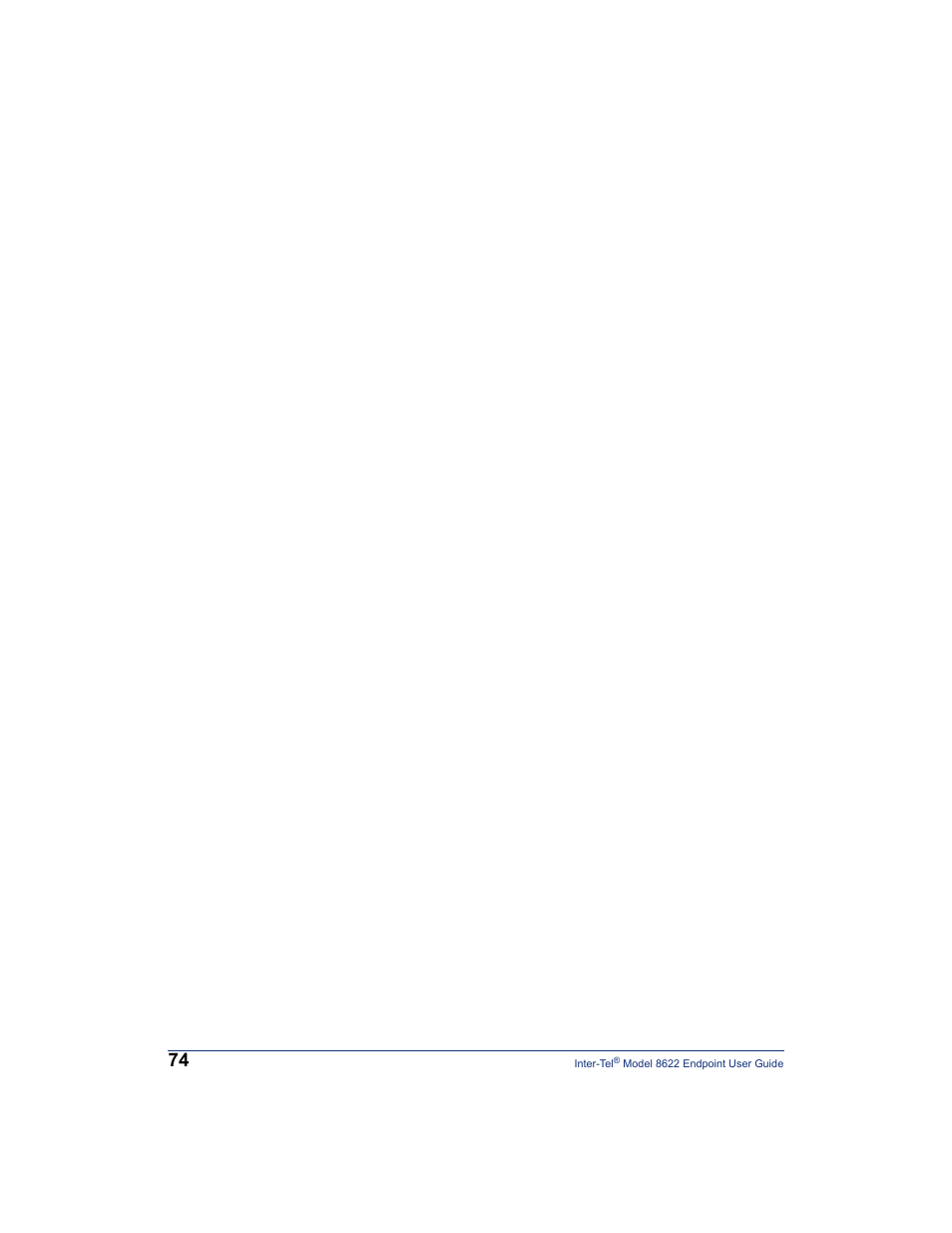 Inter-Tel 8622 User Manual | Page 88 / 90