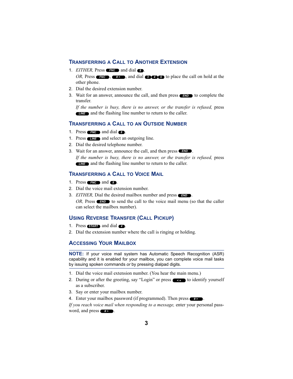 Inter-Tel USER GUIDE 8525 User Manual | Page 5 / 112