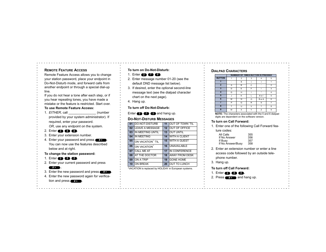 Inter-Tel USER GUIDE 8525 User Manual | Page 8 / 112