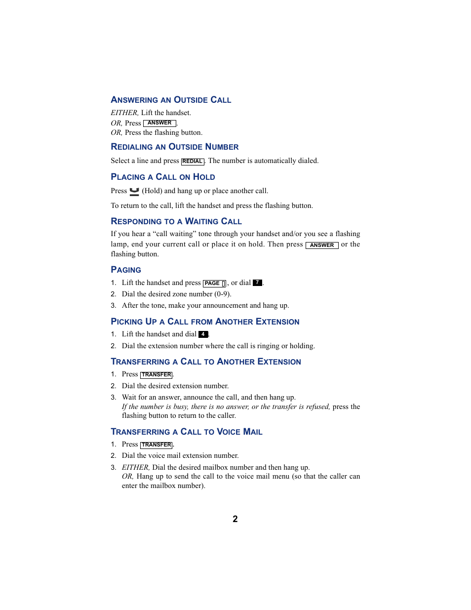 Inter-Tel AXXESS 8660 User Manual | Page 4 / 98