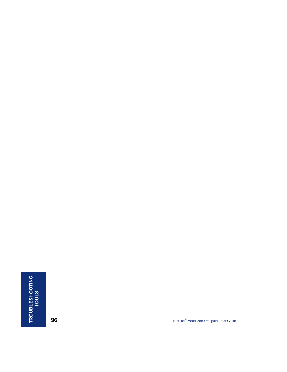 Inter-Tel 8690 User Manual | Page 110 / 118