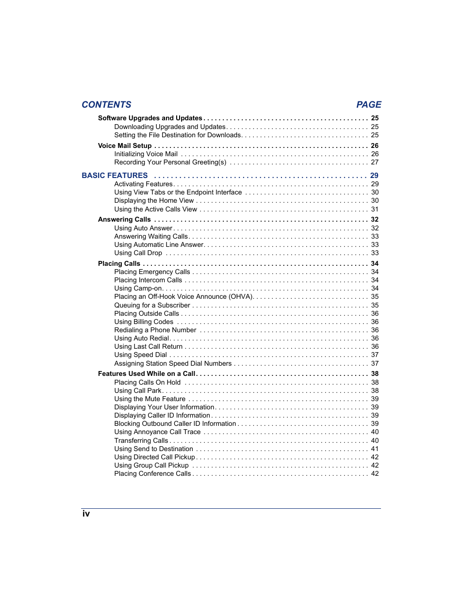 Inter-Tel 8690 User Manual | Page 12 / 118