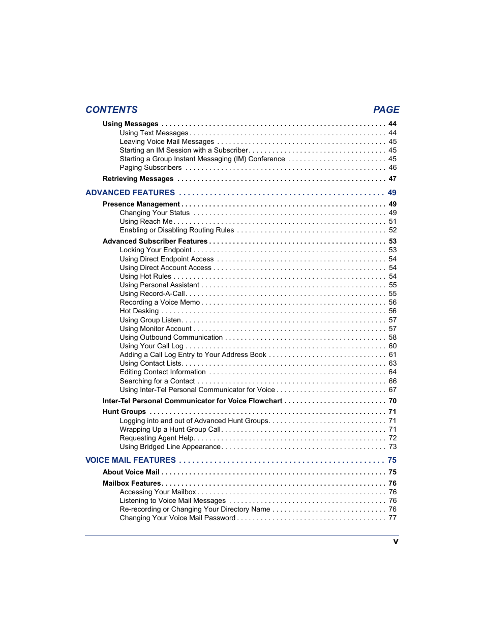 Inter-Tel 8690 User Manual | Page 13 / 118