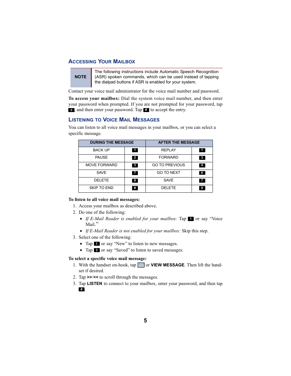 Inter-Tel 8690 User Manual | Page 7 / 118