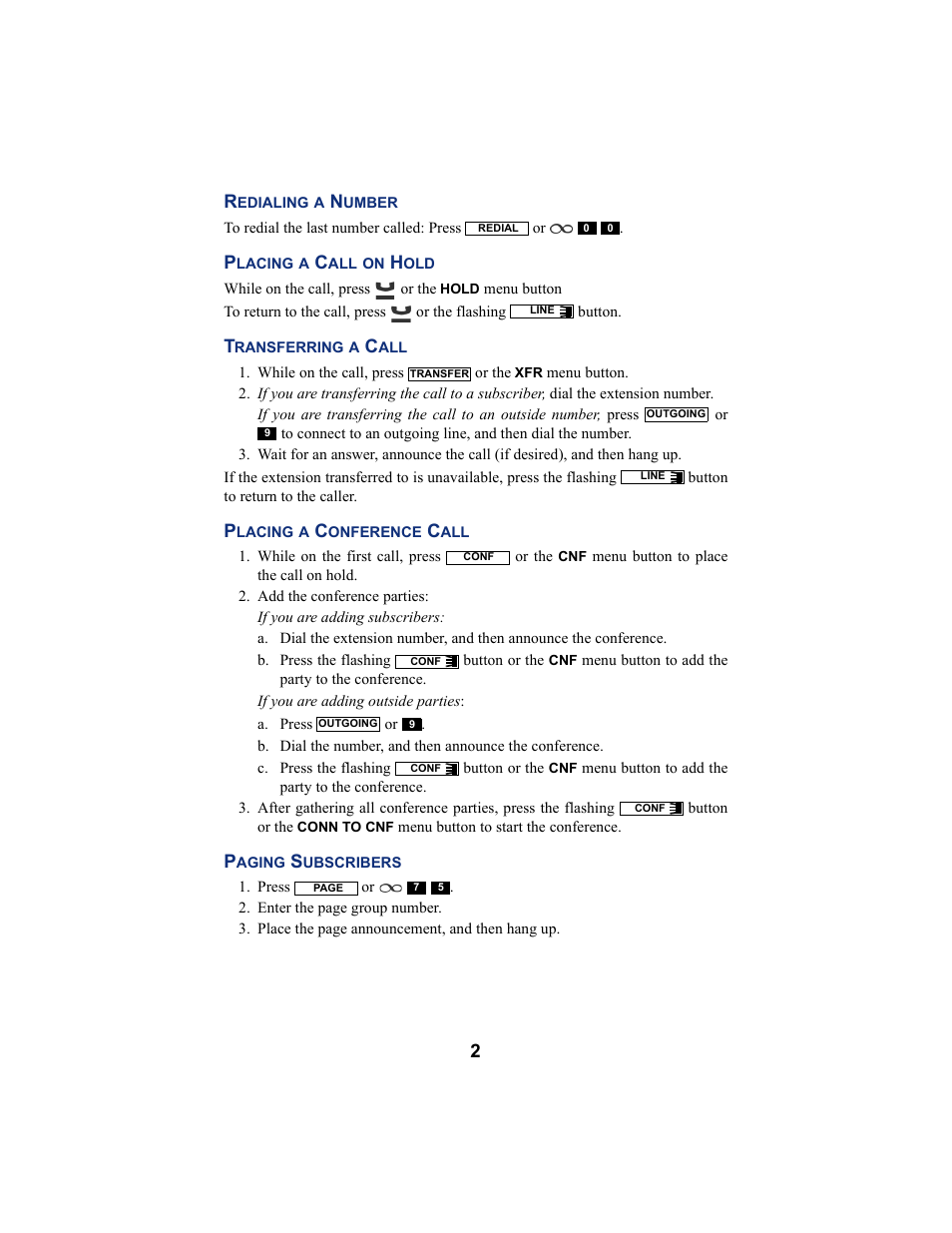 Inter-Tel 7000 8662 User Manual | Page 4 / 90