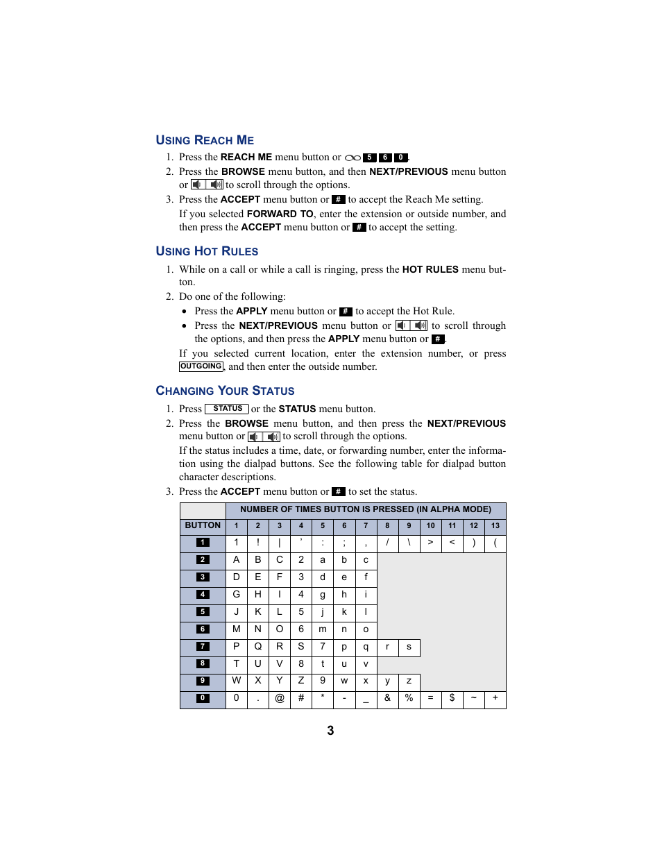 Inter-Tel 7000 8662 User Manual | Page 5 / 90