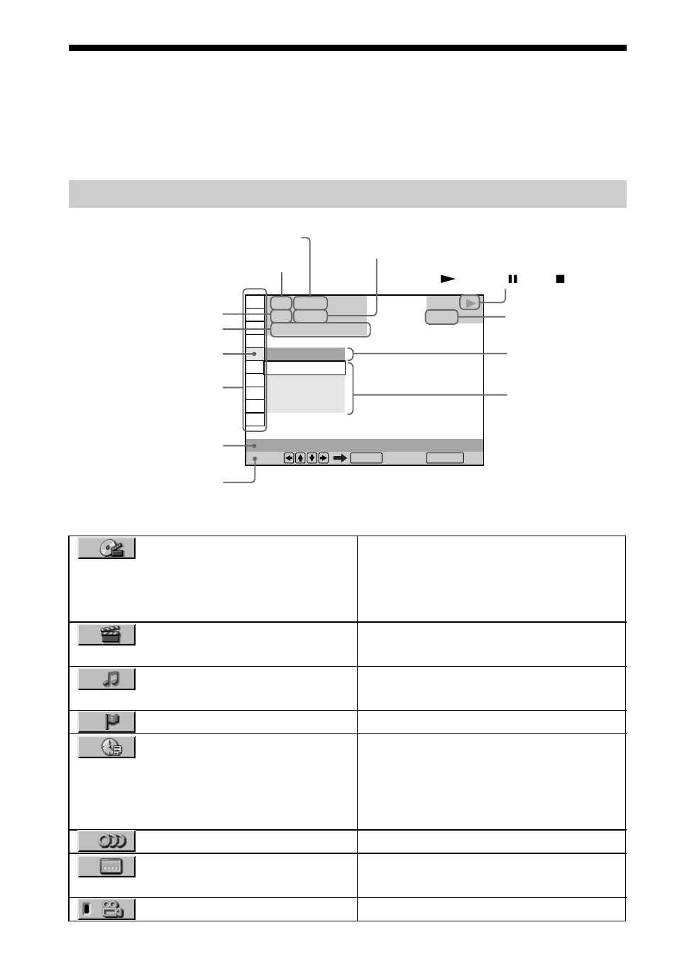 Guide to the control menu display (magic pad), Guide to the control menu display, Magic pad) | Control menu | I/O Magic DAV-S500 User Manual | Page 14 / 84