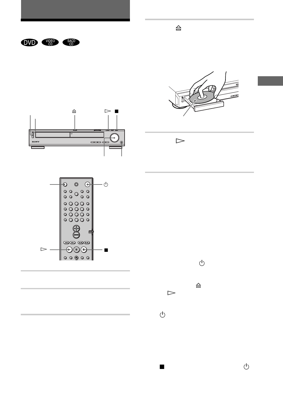 Playing discs | I/O Magic DAV-S500 User Manual | Page 31 / 84