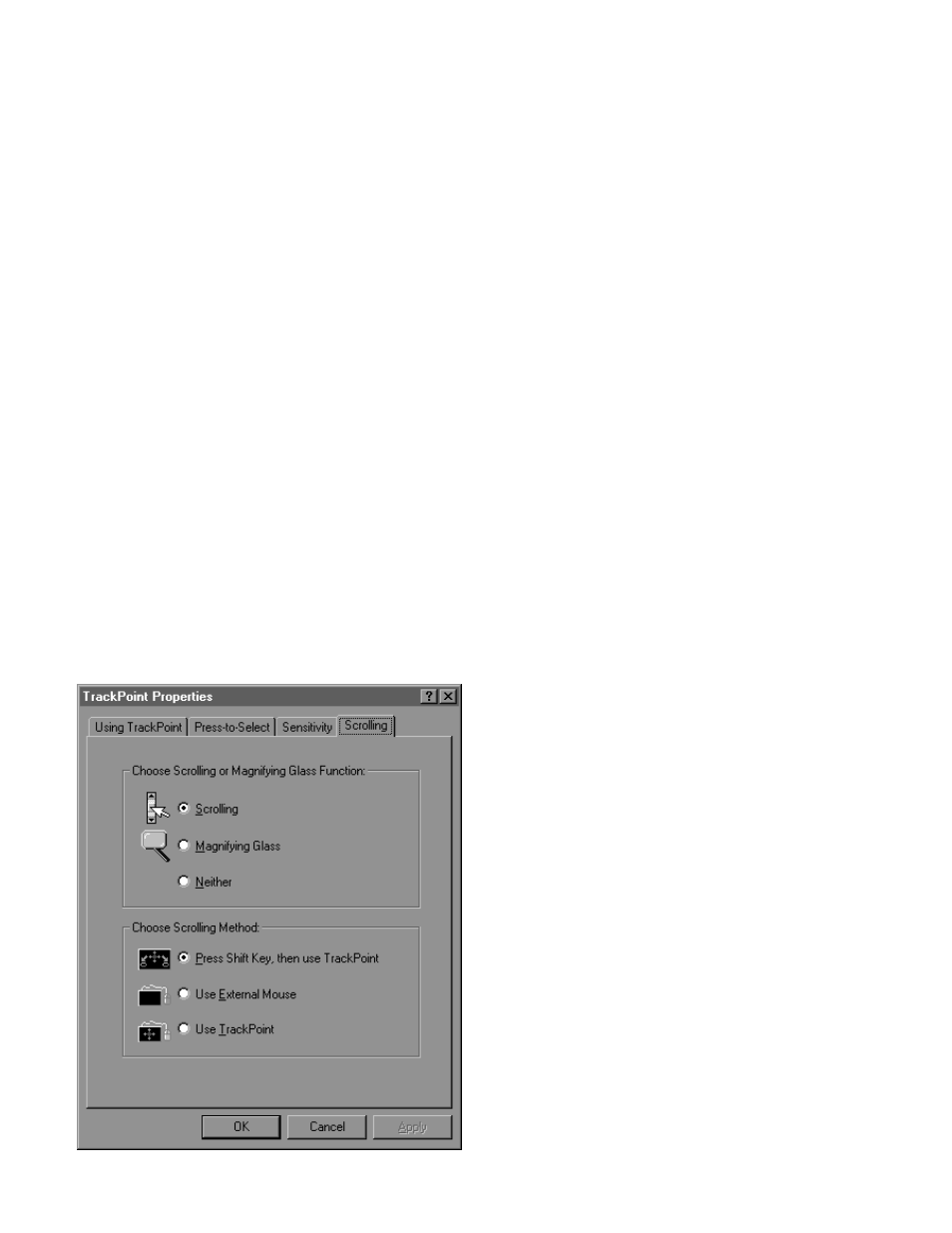 IBM Partner Pavilion TrackPoint User Manual | Page 25 / 38