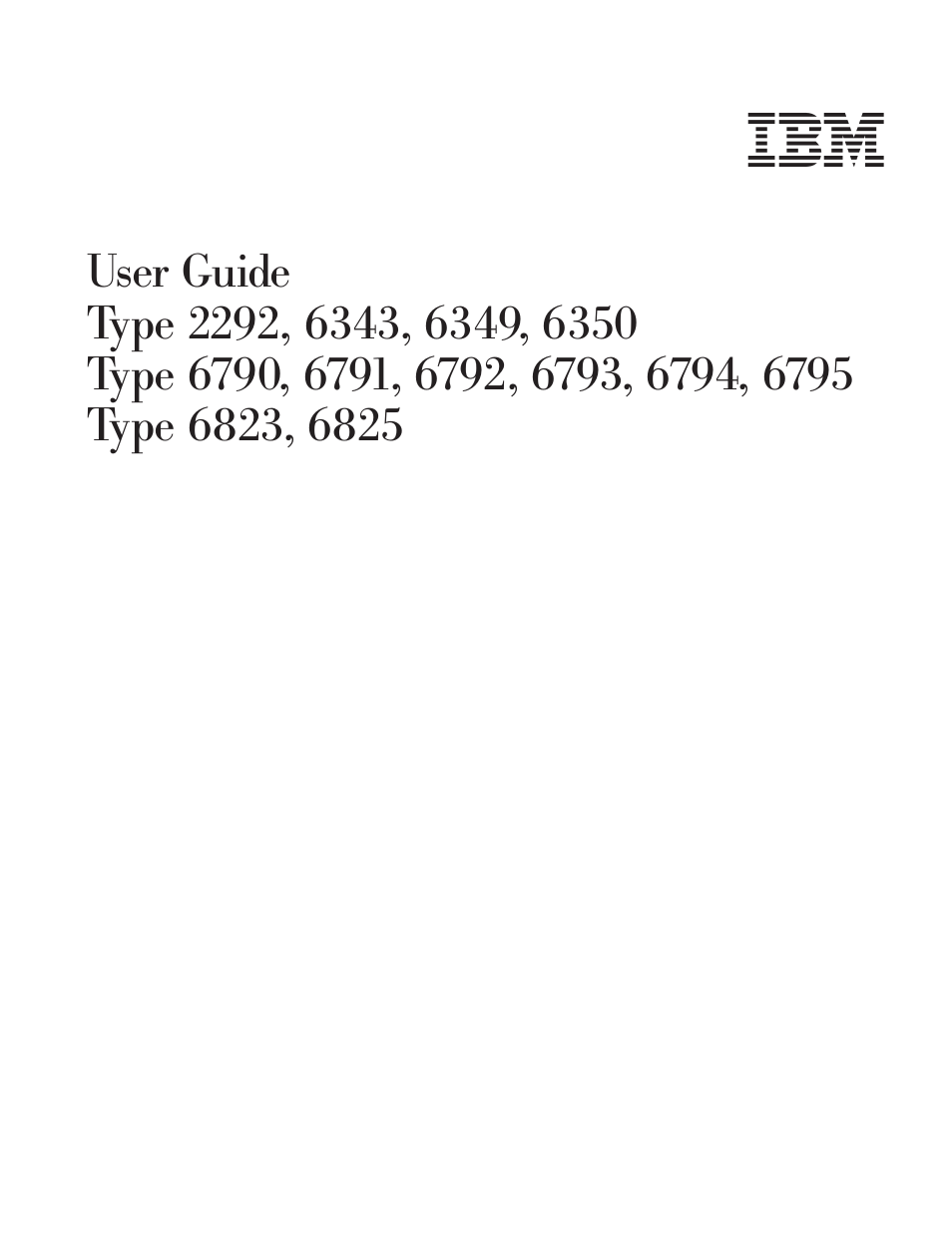 IBM Partner Pavilion 6350 User Manual | 86 pages