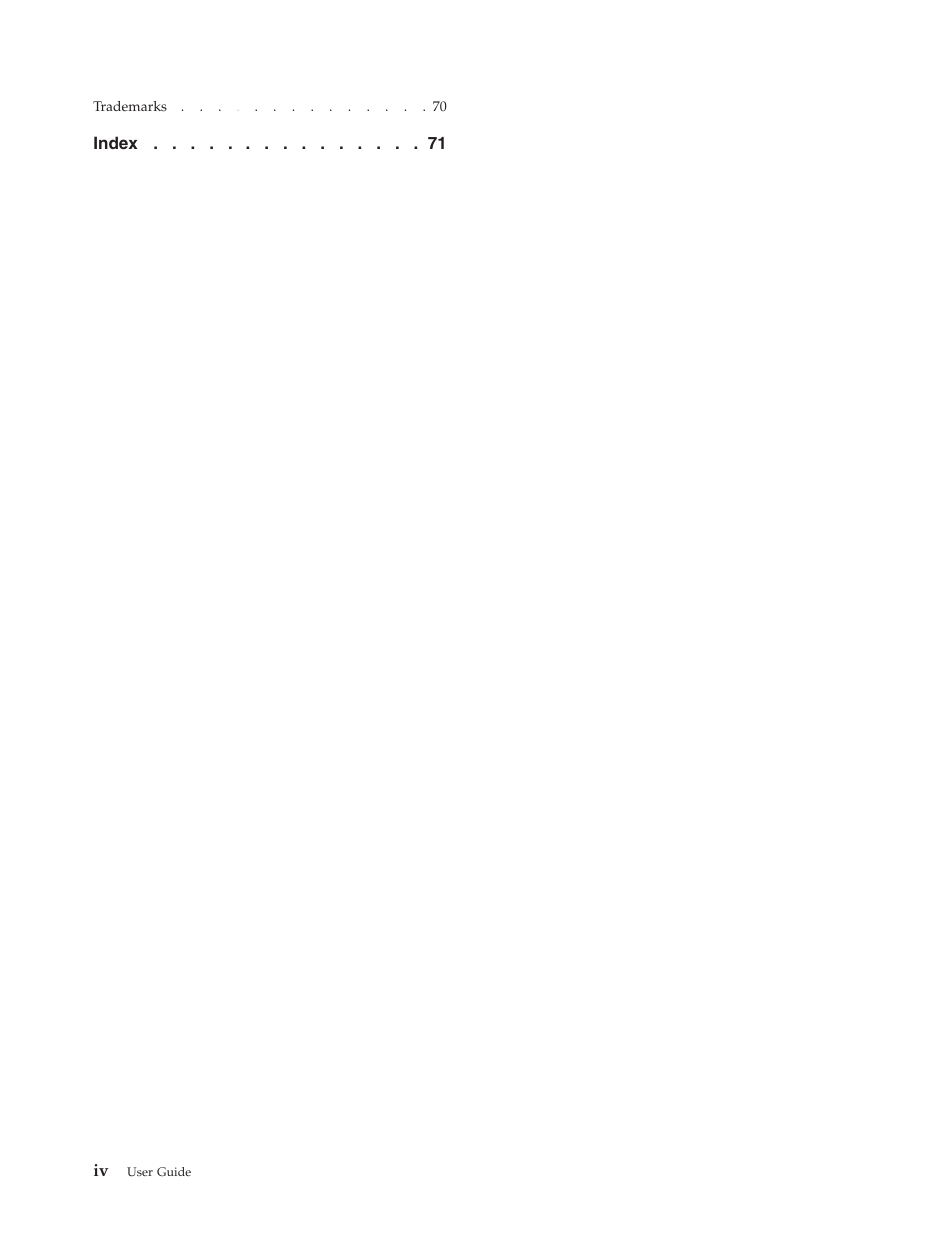 Index iv | IBM Partner Pavilion 6350 User Manual | Page 6 / 86