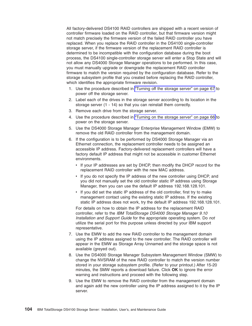 IBM Partner Pavilion DS4100 User Manual | Page 136 / 180