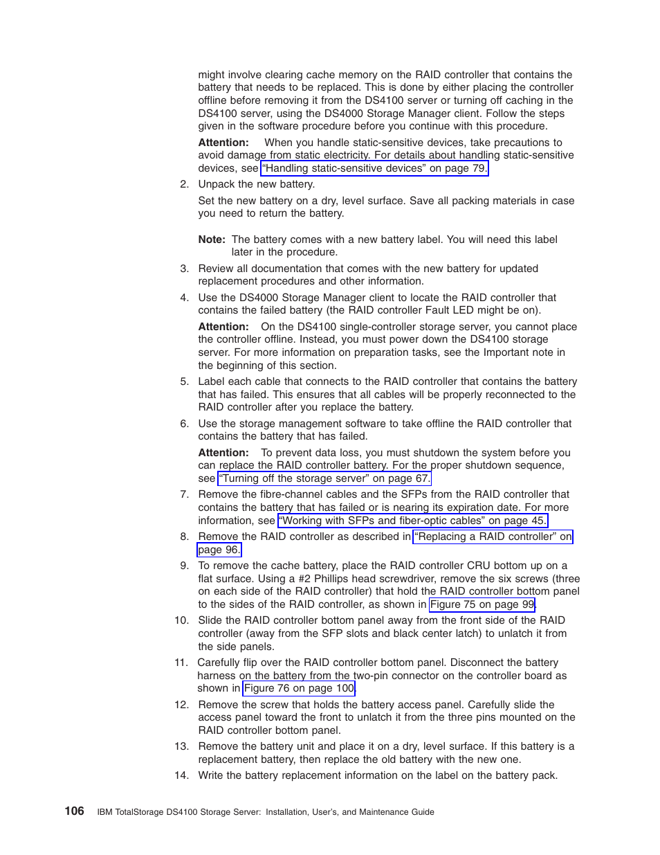IBM Partner Pavilion DS4100 User Manual | Page 138 / 180