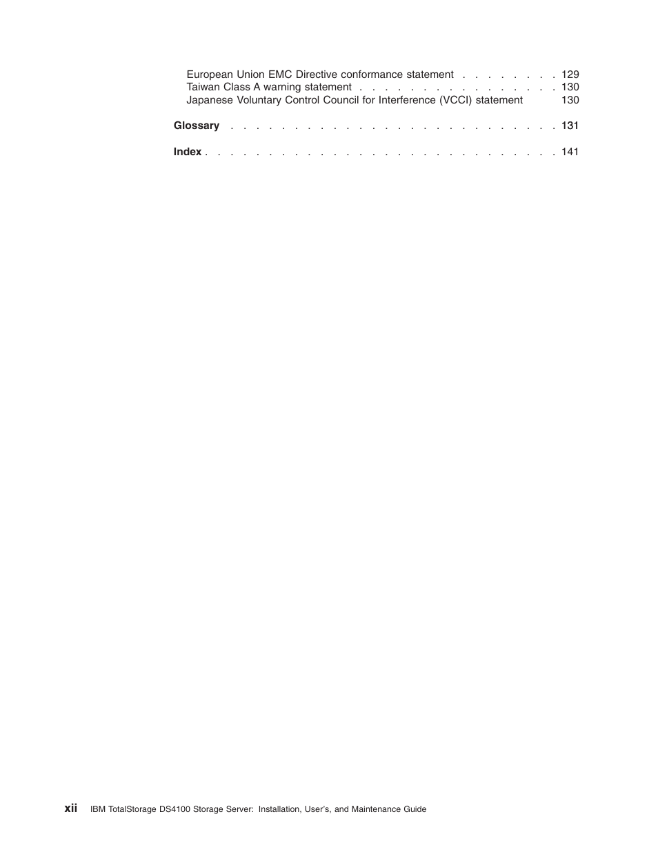 IBM Partner Pavilion DS4100 User Manual | Page 14 / 180