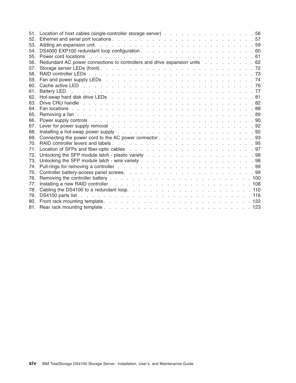 IBM Partner Pavilion DS4100 User Manual | Page 16 / 180