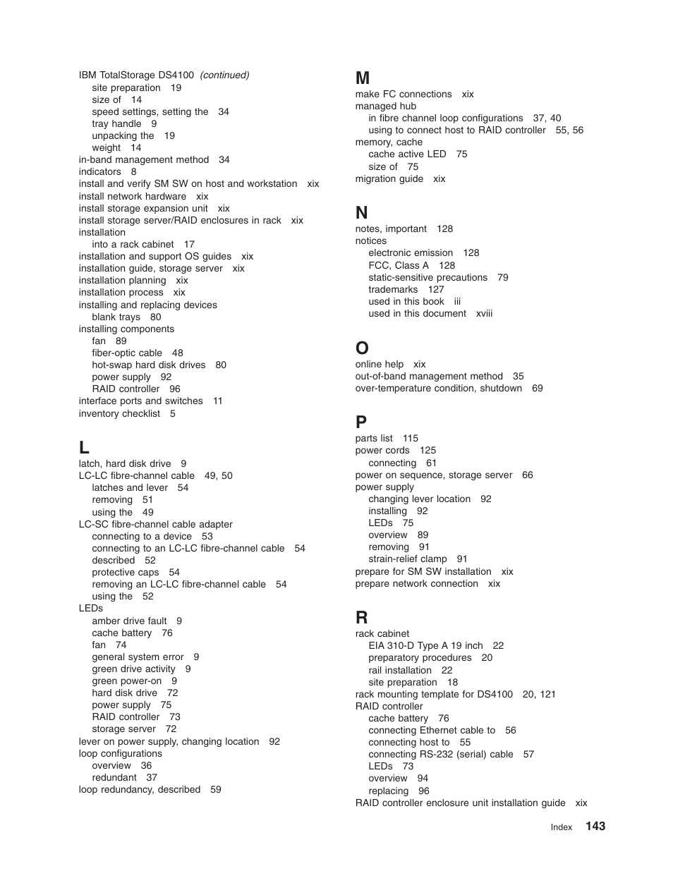 IBM Partner Pavilion DS4100 User Manual | Page 175 / 180
