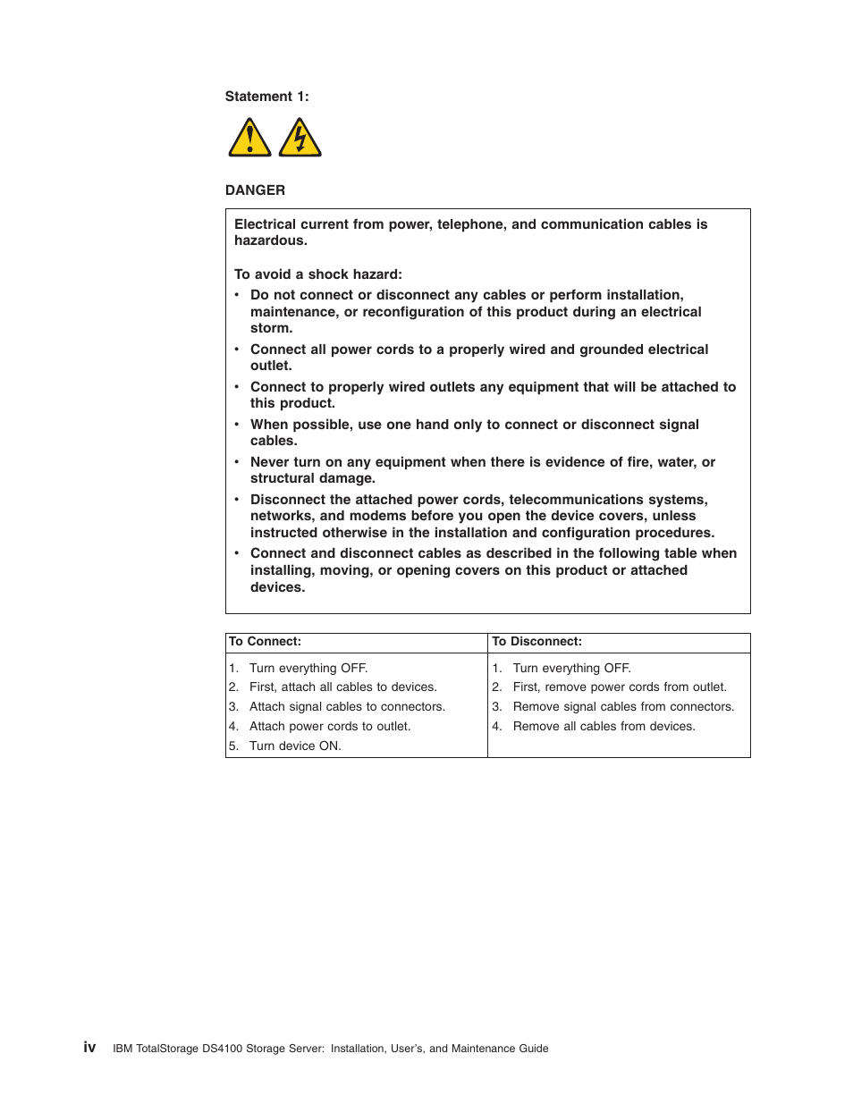 IBM Partner Pavilion DS4100 User Manual | Page 6 / 180