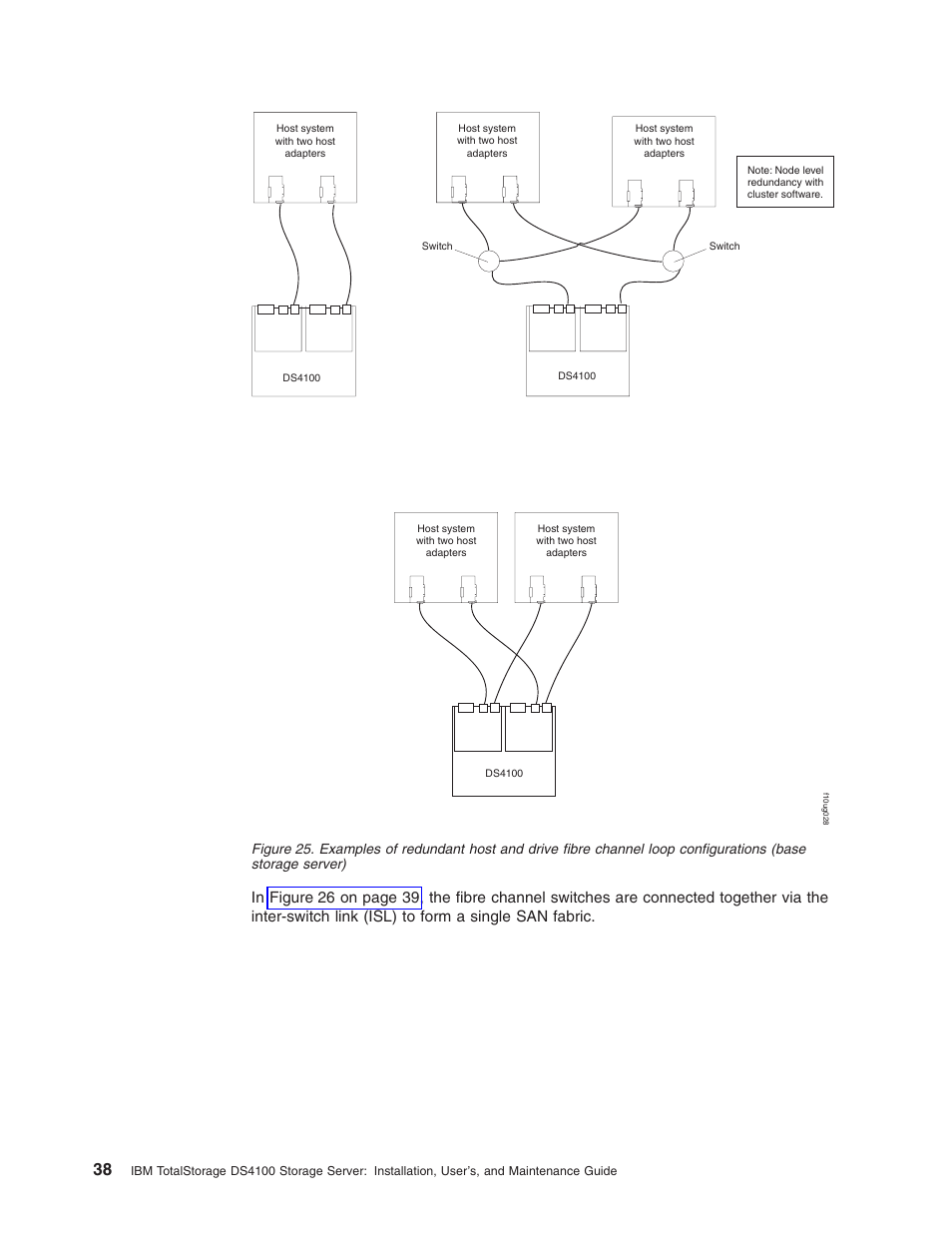 Examples, Redundant, Host | Drive, Fibre, Channel, Loop, Configurations, Base, Storage | IBM Partner Pavilion DS4100 User Manual | Page 70 / 180