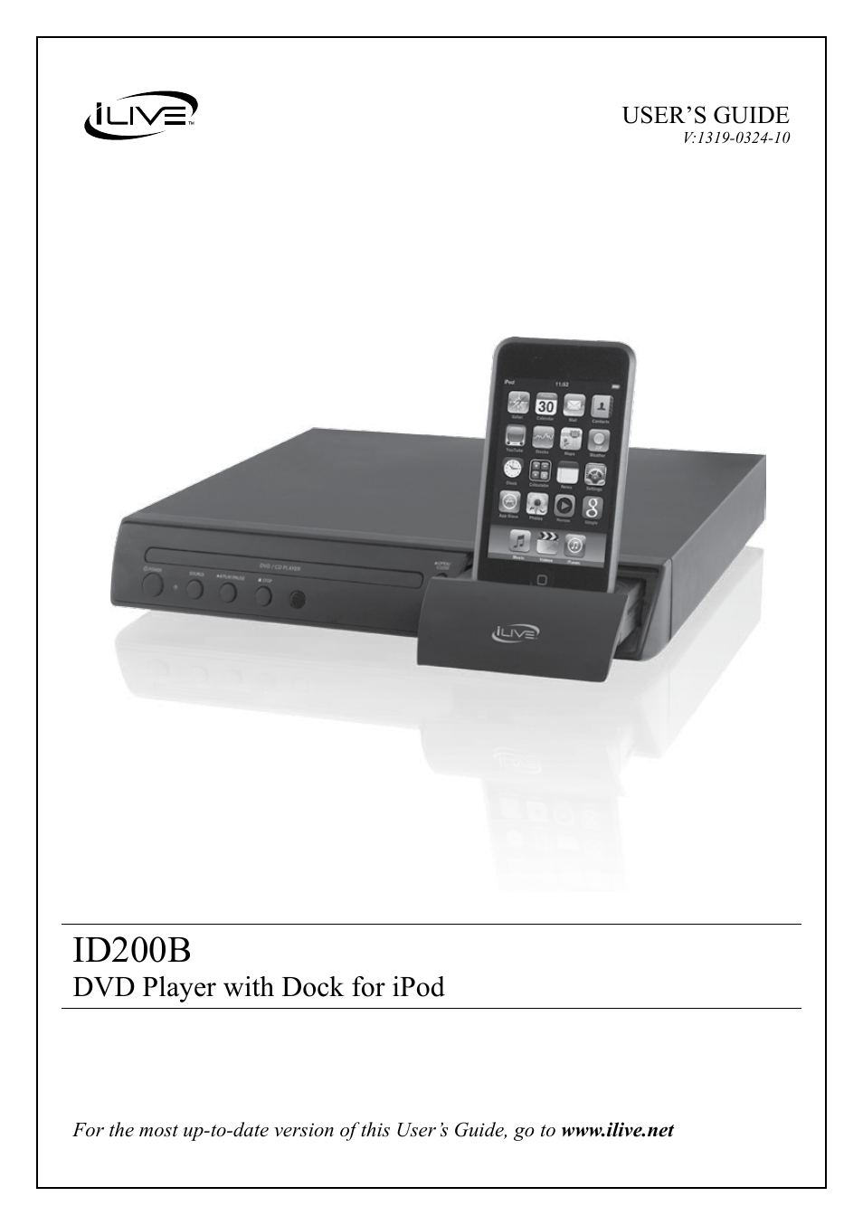 iLive ID200B User Manual | 16 pages