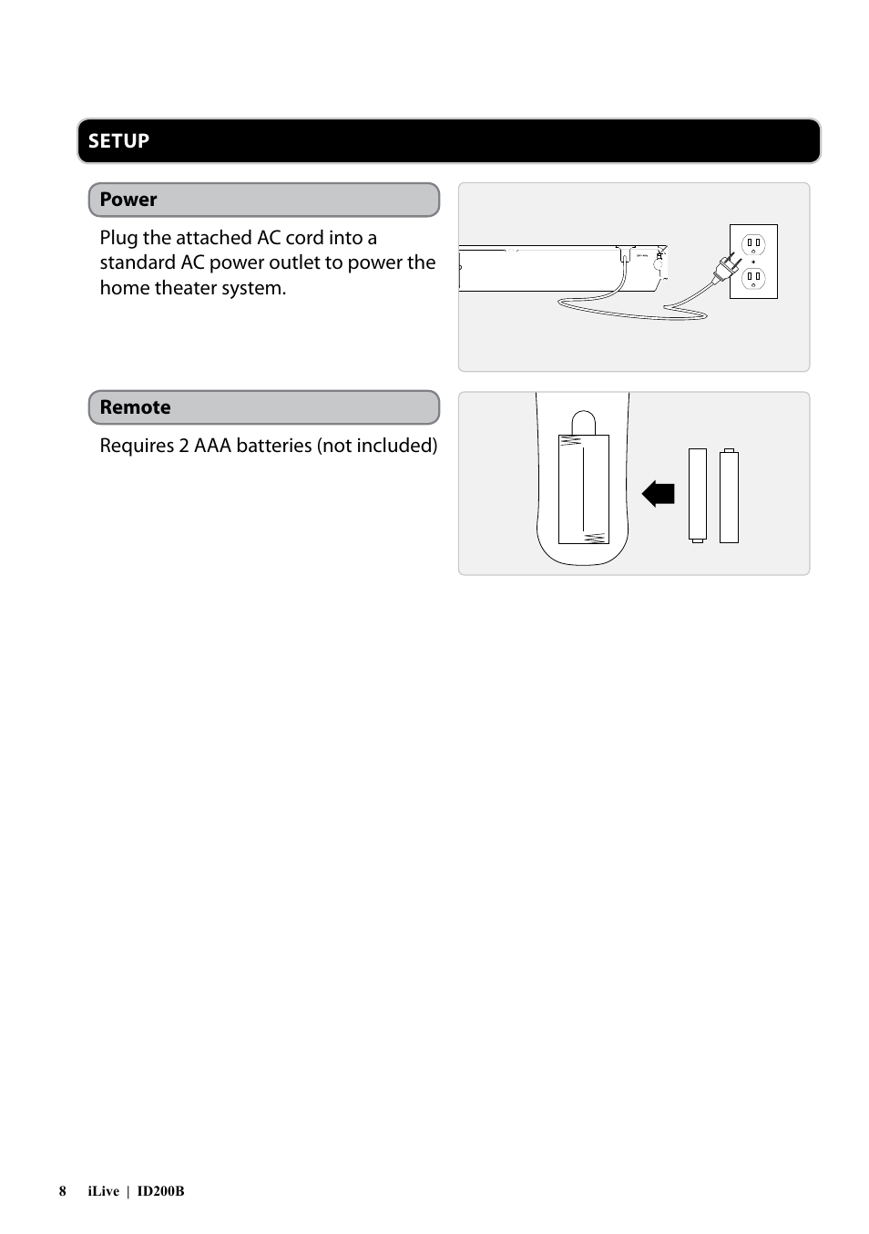 Ilive | id200b 8 | iLive ID200B User Manual | Page 8 / 16