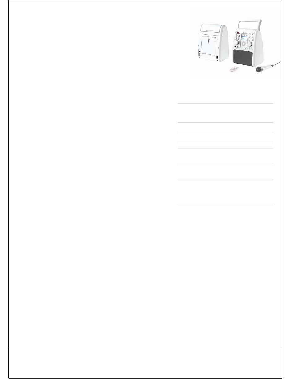 Ij308w, Actual | iLive IJ308W User Manual | Page 2 / 2
