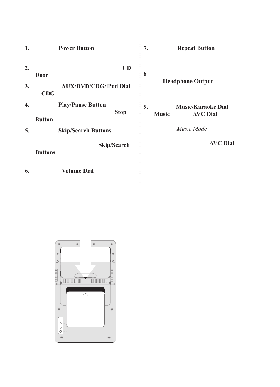 Playing a cd | iLive IJ608B User Manual | Page 10 / 24