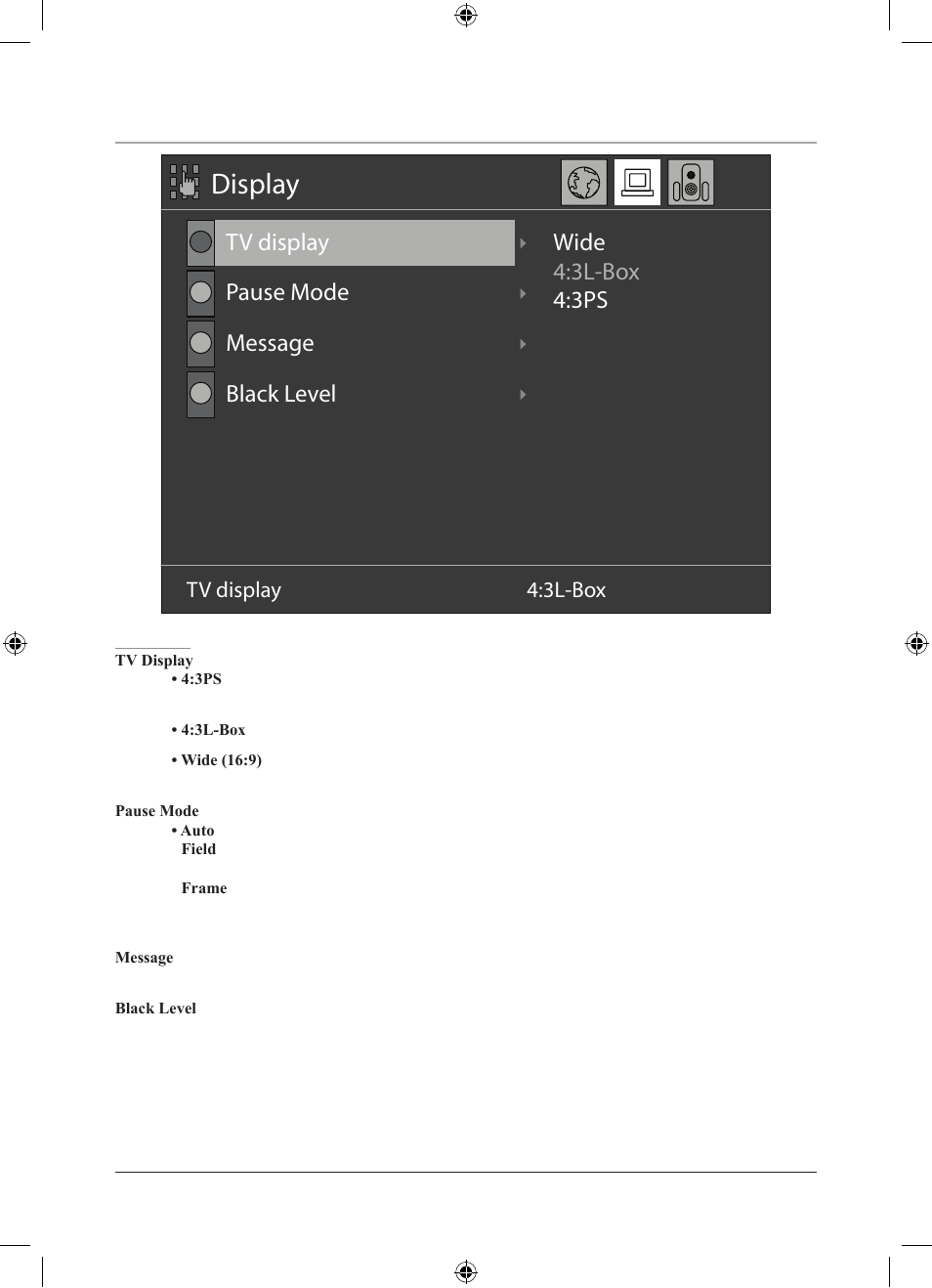 Display, The setup menu | iLive IJ608B User Manual | Page 22 / 24