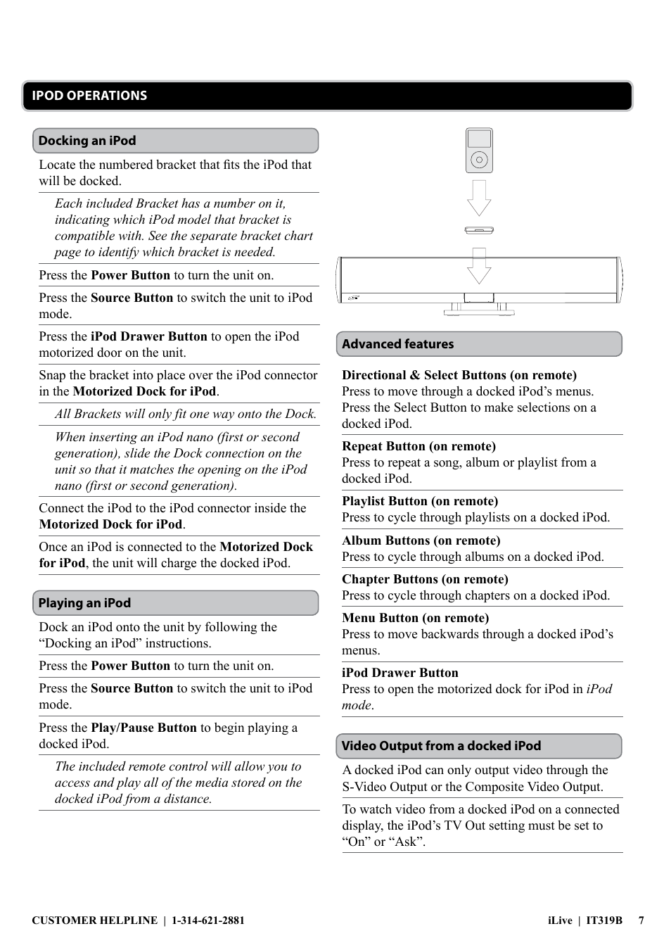 iLive IT319 User Manual | Page 7 / 16