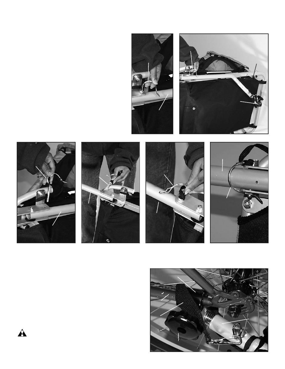 Tow bar assembly to attach to bicycle | InStep RIDE N STRIDE User Manual | Page 6 / 8