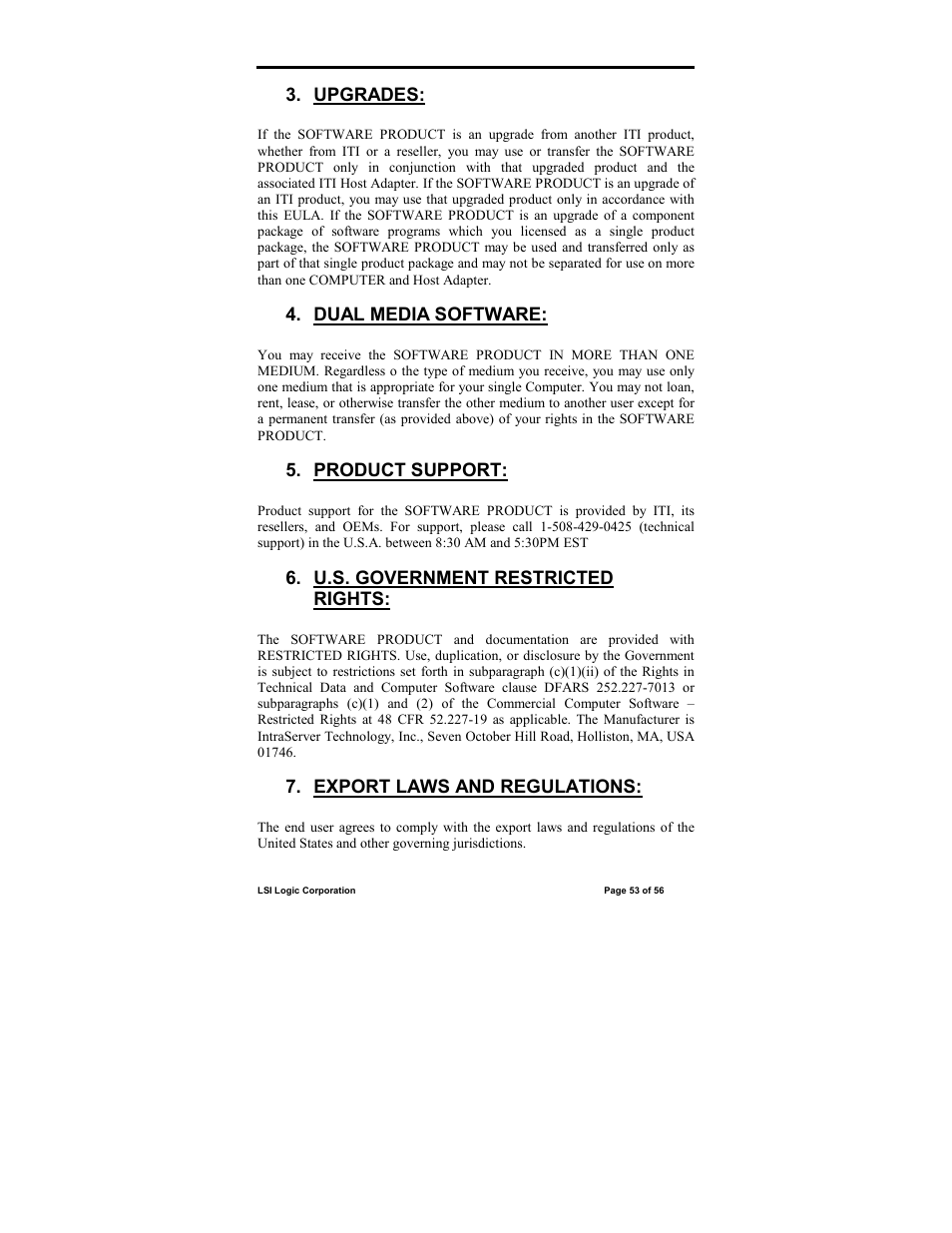 IntraServer Technology ITIpci 5100G/GF User Manual | Page 53 / 56