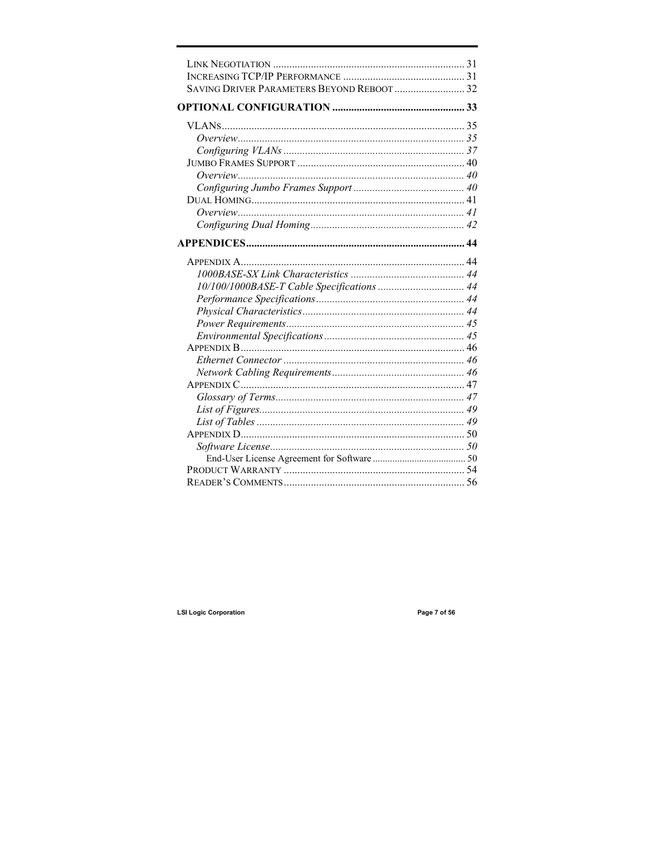 IntraServer Technology ITIpci 5100G/GF User Manual | Page 7 / 56