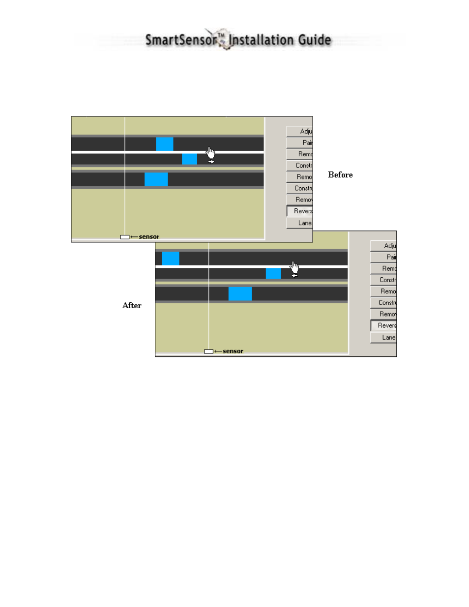 Edit lane names | IQ SMARTSENSOR 105 User Manual | Page 19 / 36