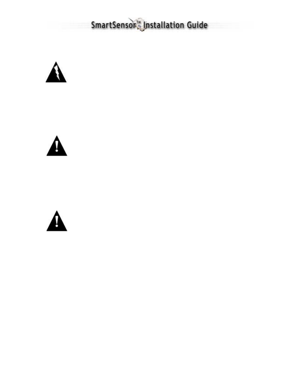 IQ SMARTSENSOR 105 User Manual | Page 4 / 36