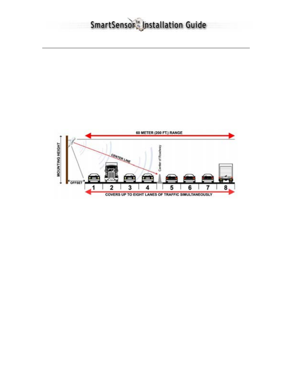 Installing the smartsensor, Attaching the mounting bracket to the pole | IQ SMARTSENSOR 105 User Manual | Page 6 / 36