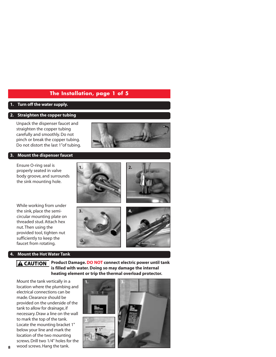 InSinkErator GN1100 User Manual | Page 8 / 17