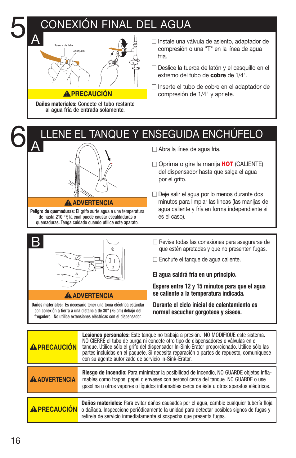 InSinkErator H778 User Manual | Page 16 / 28