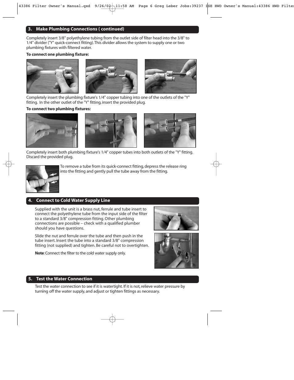 InSinkErator Water Dispenser User Manual | Page 3 / 6