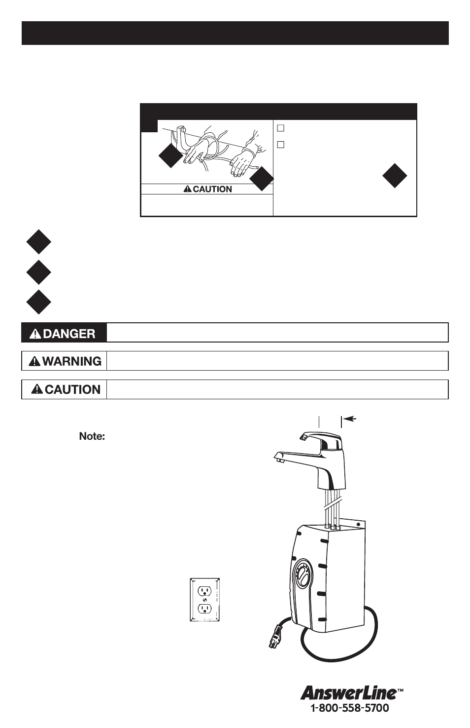 How to use this instruction manual, Installing the faucet | InSinkErator FAUCET User Manual | Page 3 / 32