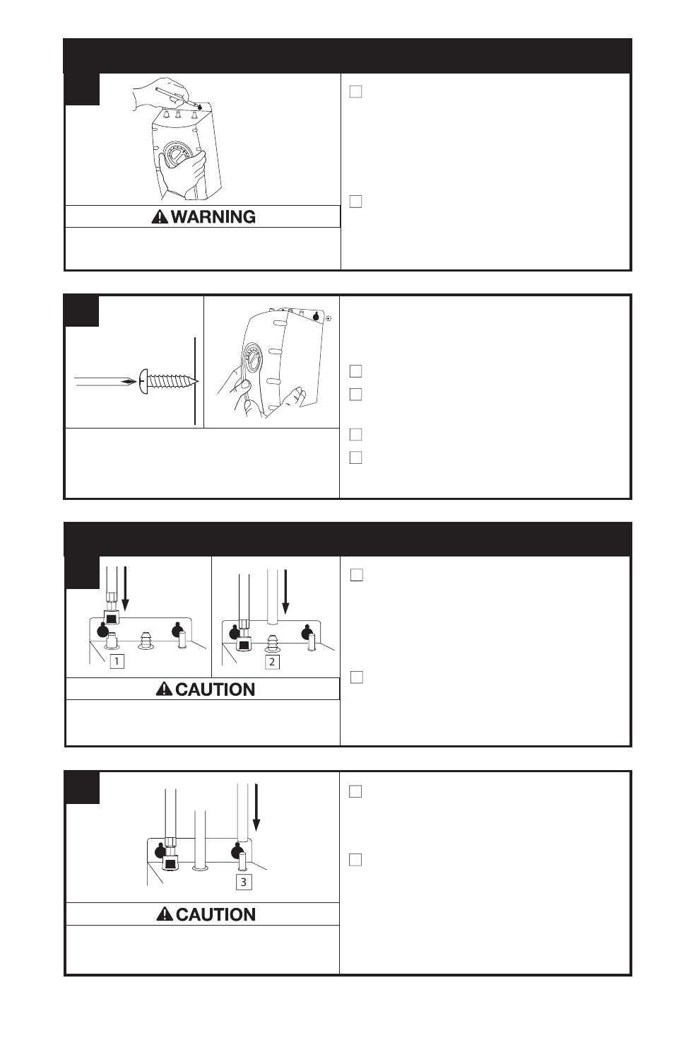 Mounting the tank, Connecting faucet to tank | InSinkErator FAUCET User Manual | Page 6 / 32