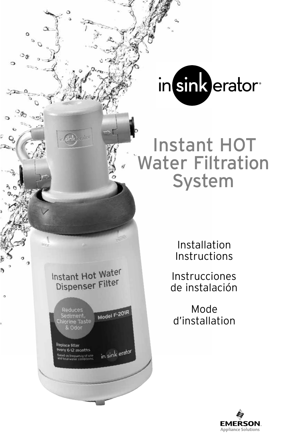InSinkErator F-201R User Manual | 16 pages