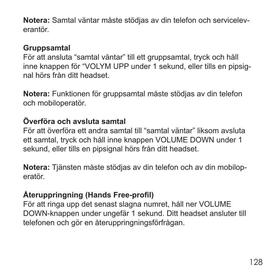 Invisio B3 User Manual | Page 128 / 133