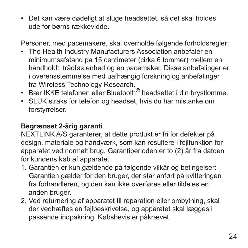 Invisio B3 User Manual | Page 24 / 133