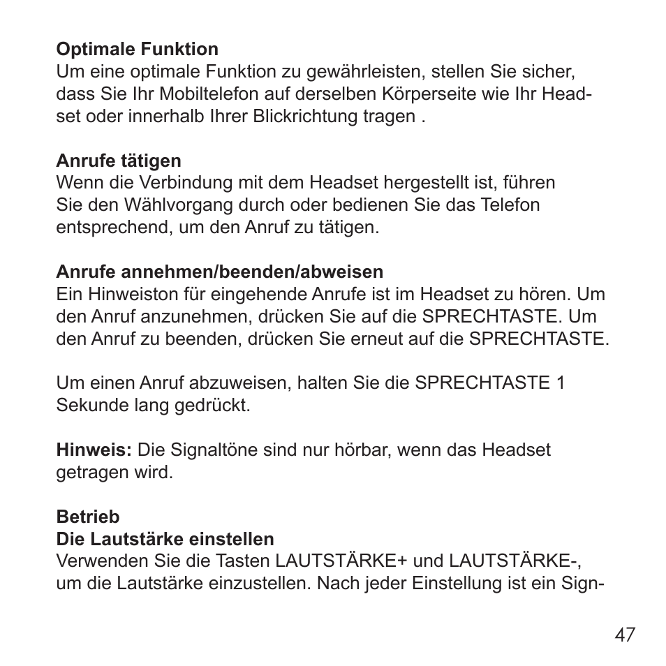 Invisio B3 User Manual | Page 47 / 133