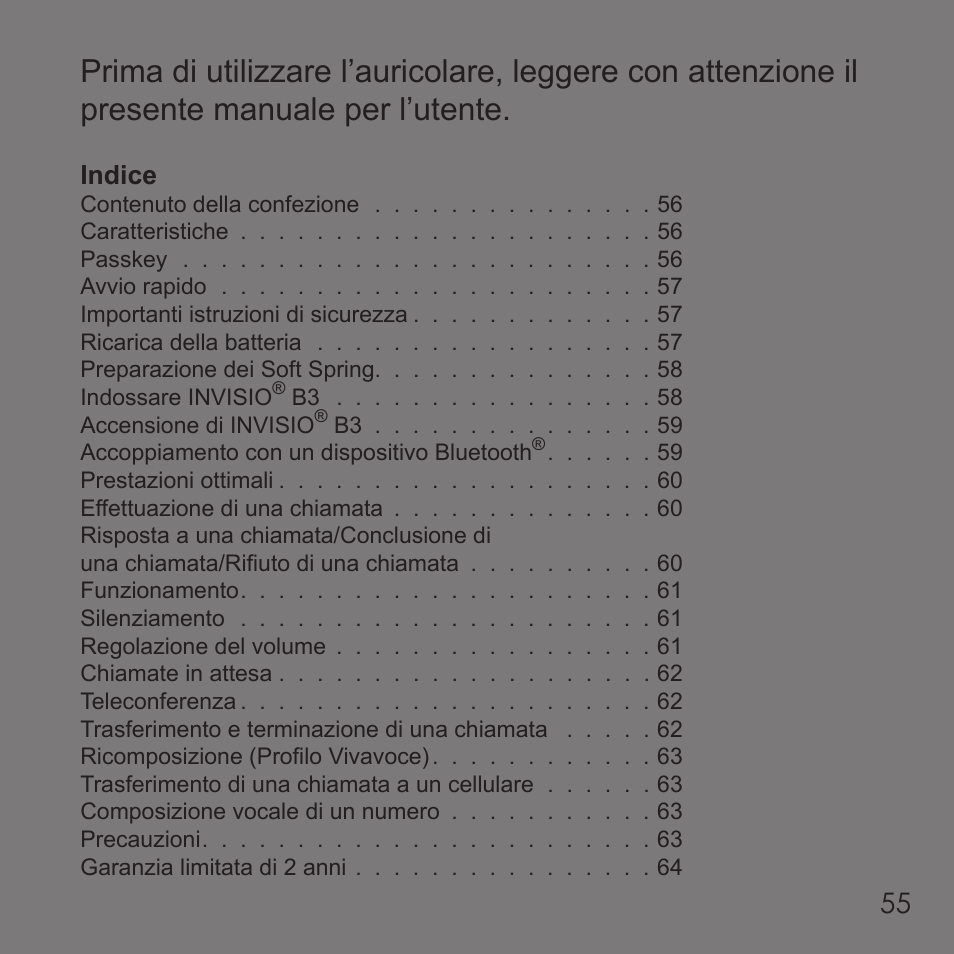 Invisio B3 User Manual | Page 55 / 133