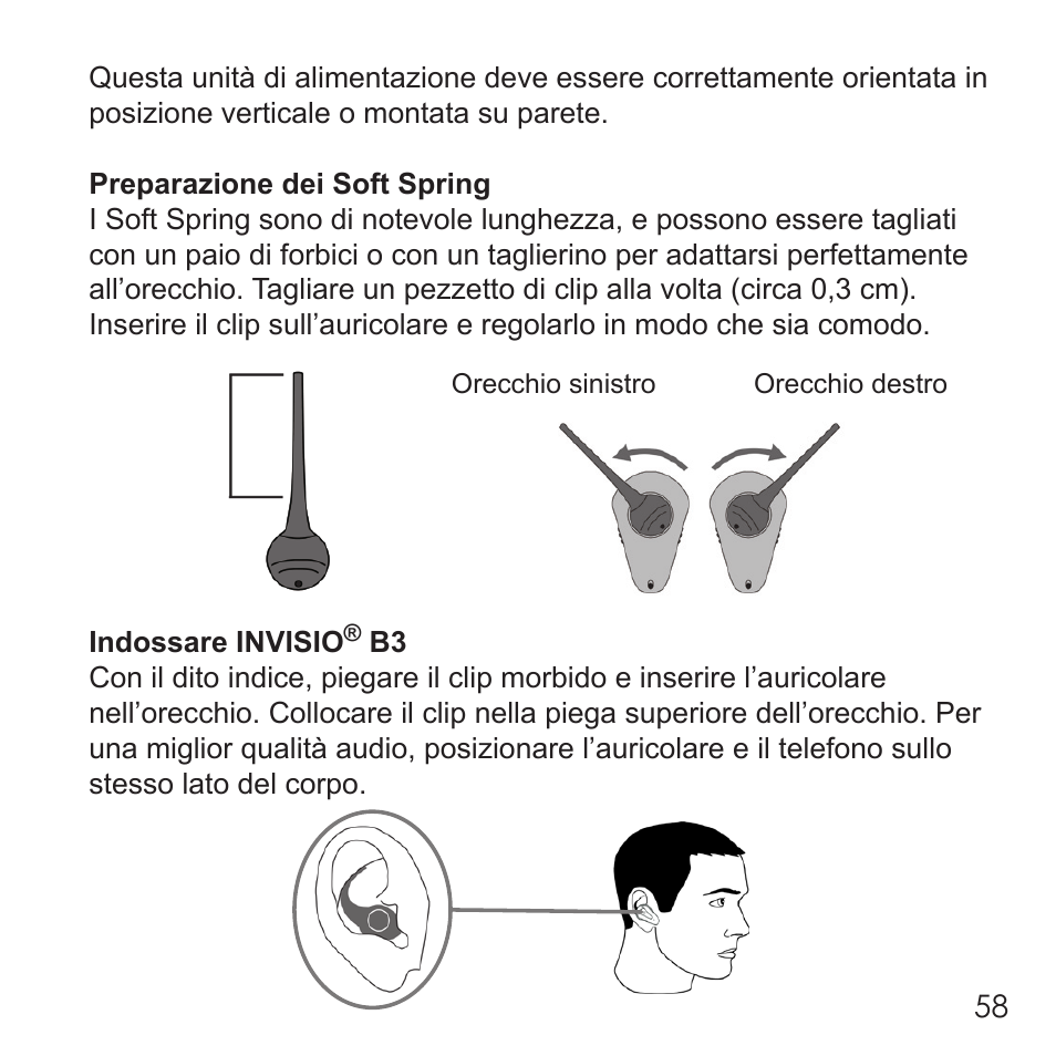 Invisio B3 User Manual | Page 58 / 133