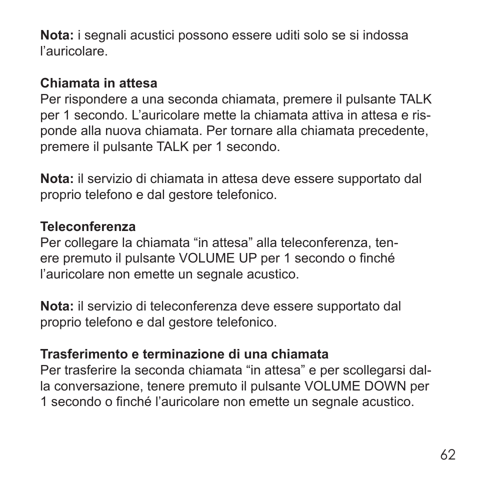 Invisio B3 User Manual | Page 62 / 133