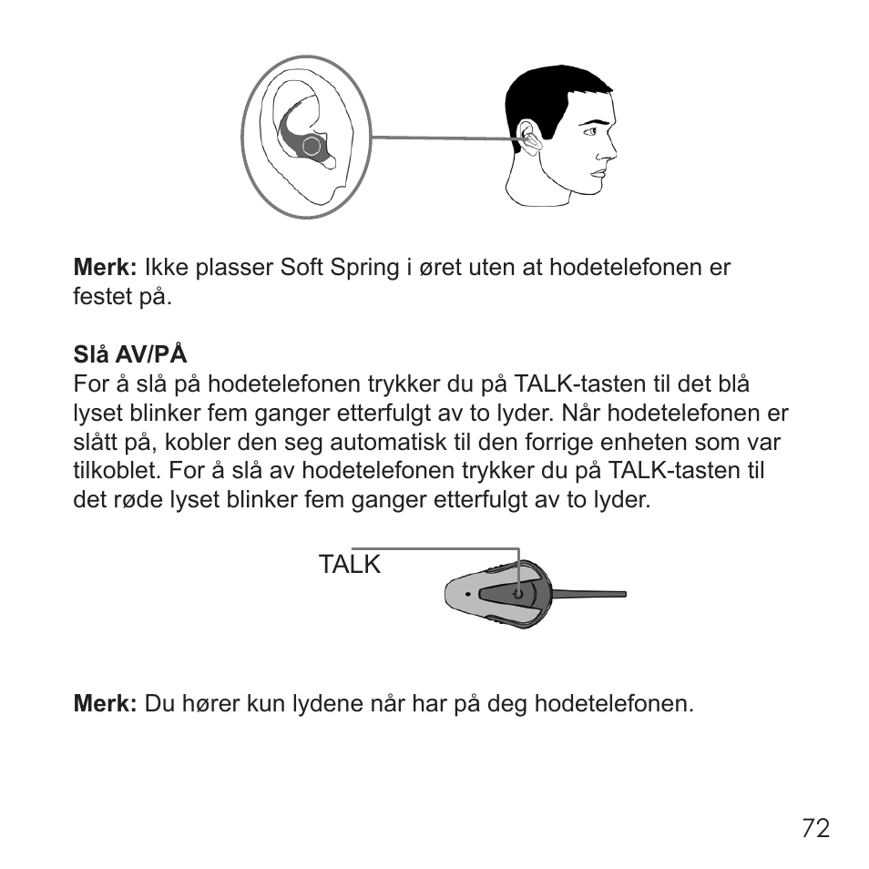 Invisio B3 User Manual | Page 72 / 133