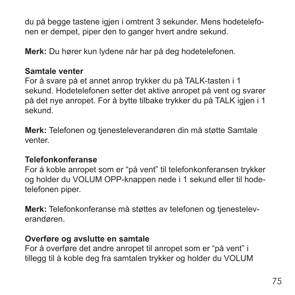 Invisio B3 User Manual | Page 75 / 133