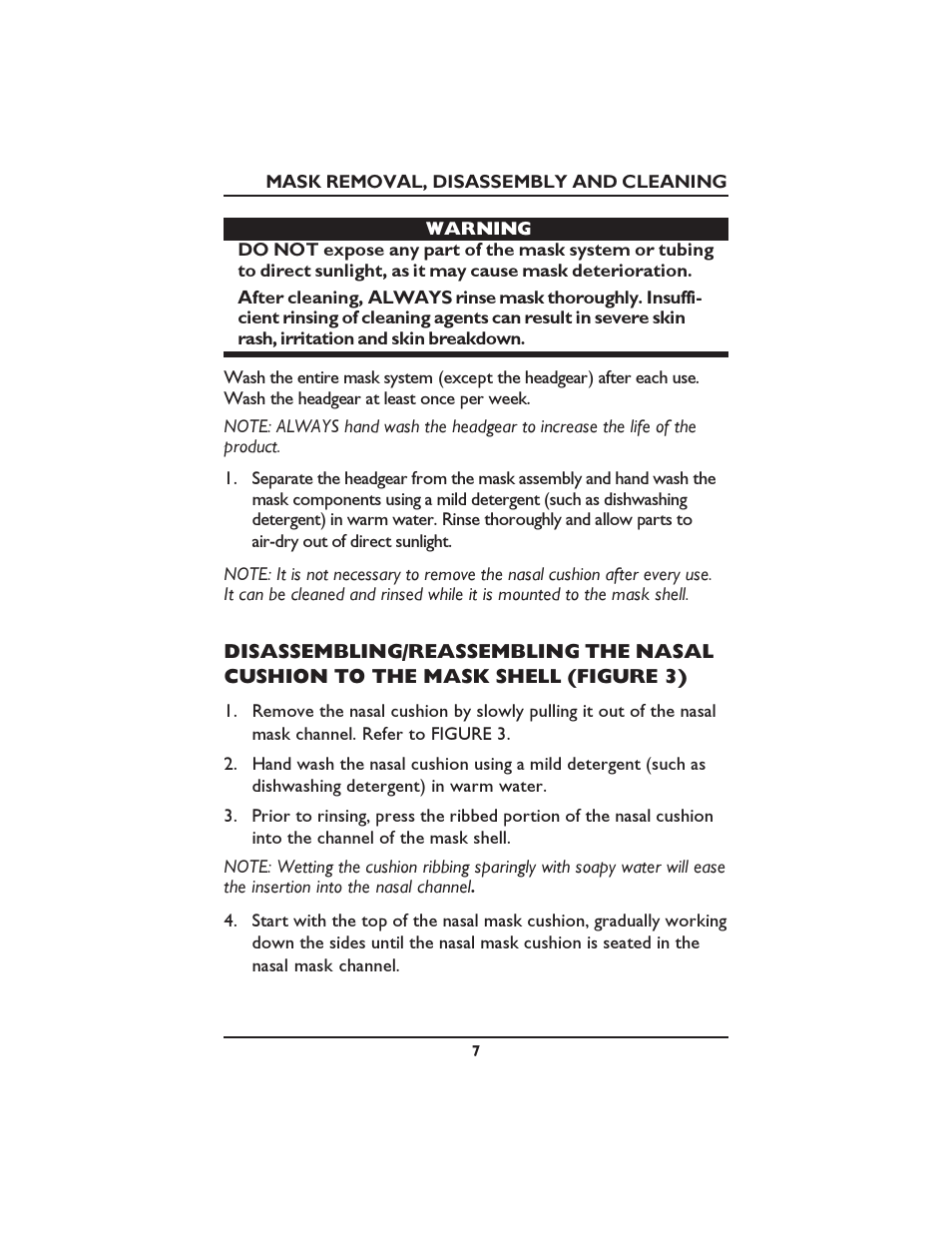 Invacare ISP2000 User Manual | Page 7 / 12